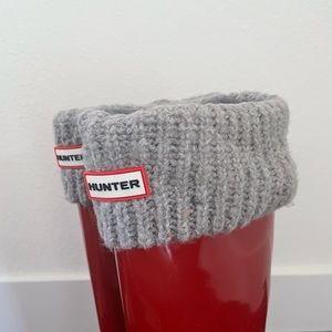 Hunter Tall Boot Socks in Grey